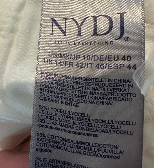 NYDJ Women's White Bermuda Shorts - Picture 8 of 11